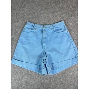 VINTAGE Cenza Shorts Womens 10 Blue Denim Mom High Rise Jean Medium Wash Retro